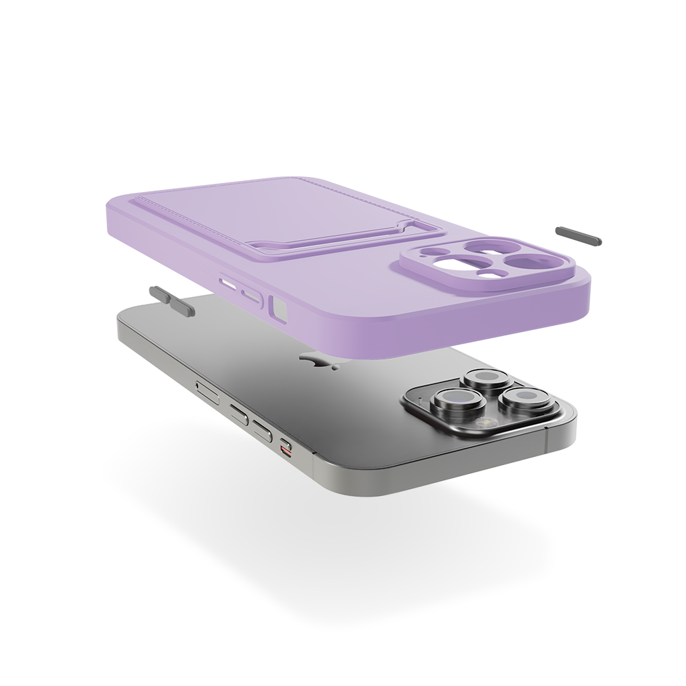 ShieldCase ShieldCase Coque arrière porte-cartes iPhone 11 Pro (lilas) ShieldCase ShieldCase Coque arrière porte-cartes iPhone 11 Pro (lilas)