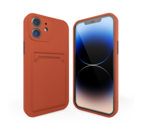 ShieldCase Coque arrière porte-cartes iPhone 12 (terracotta) ShieldCase Coque arrière porte-cartes iPhone 12 (terracotta)