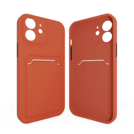 ShieldCase ShieldCase Coque arrière porte-cartes iPhone 12 (terracotta) ShieldCase ShieldCase Coque arrière porte-cartes iPhone 12 (terracotta)