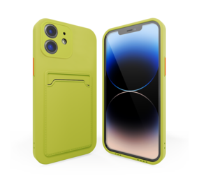 ShieldCase Coque arrière porte-cartes iPhone 12 (vert) ShieldCase Coque arrière porte-cartes iPhone 12 (vert)