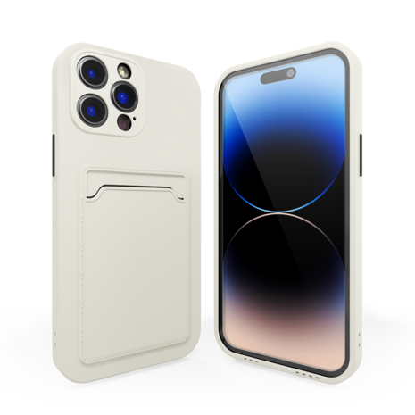 ShieldCase ShieldCase Coque arrière porte-cartes iPhone 12 Pro (blanc) ShieldCase ShieldCase Coque arrière porte-cartes iPhone 12 Pro (blanc)