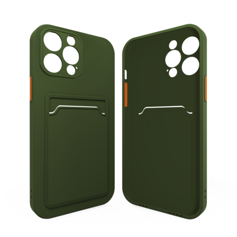 ShieldCase ShieldCase Coque arrière porte-cartes iPhone 12 Pro (vert sapin) ShieldCase ShieldCase Coque arrière porte-cartes iPhone 12 Pro (vert sapin)