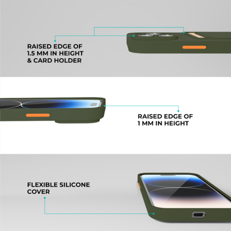 ShieldCase ShieldCase Coque arrière porte-cartes iPhone 12 Pro (vert sapin) ShieldCase ShieldCase Coque arrière porte-cartes iPhone 12 Pro (vert sapin)