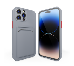 ShieldCase Coque arrière porte-cartes iPhone 13 Pro (gris lavande) ShieldCase Coque arrière porte-cartes iPhone 13 Pro (gris lavande)