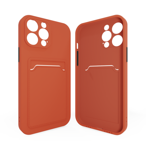 ShieldCase ShieldCase Coque arrière porte-cartes iPhone 13 Pro (terracotta) ShieldCase ShieldCase Coque arrière porte-cartes iPhone 13 Pro (terracotta)
