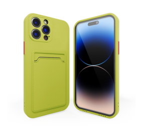 ShieldCase Coque arrière porte-cartes iPhone 13 Pro Max (vert) ShieldCase Coque arrière porte-cartes iPhone 13 Pro Max (vert)