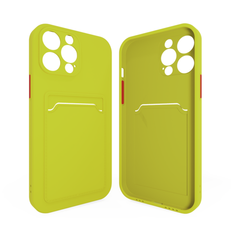 ShieldCase ShieldCase Coque arrière porte-cartes iPhone 13 Pro Max (vert) ShieldCase ShieldCase Coque arrière porte-cartes iPhone 13 Pro Max (vert)