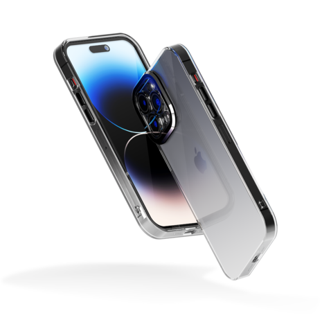 Coverzs Coverzs Coque transparent iPhone 11 Pro avec cache de caméra (noir) Coverzs Coverzs Coque transparent iPhone 11 Pro avec cache de caméra (noir)