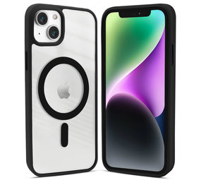 Coverzs Coque MagSafe mate iPhone 14 Plus (noir)