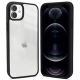 Coverzs Coque bord acrylique mate iPhone 12 (noir) Coverzs Coque bord acrylique mate iPhone 12 (noir)