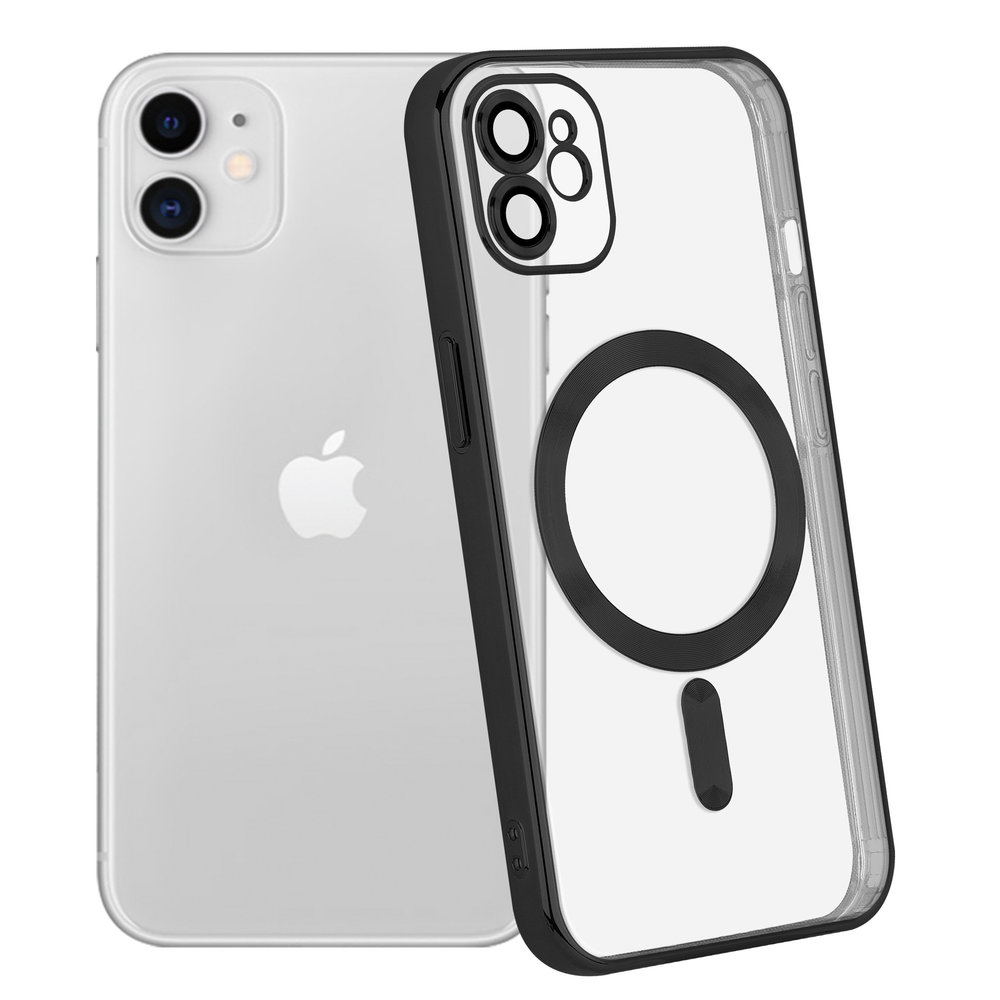 Coverzs Coverzs iPhone 11 Magsafe avec cache caméra (noir) Coverzs Coverzs iPhone 11 Magsafe avec cache caméra (noir)