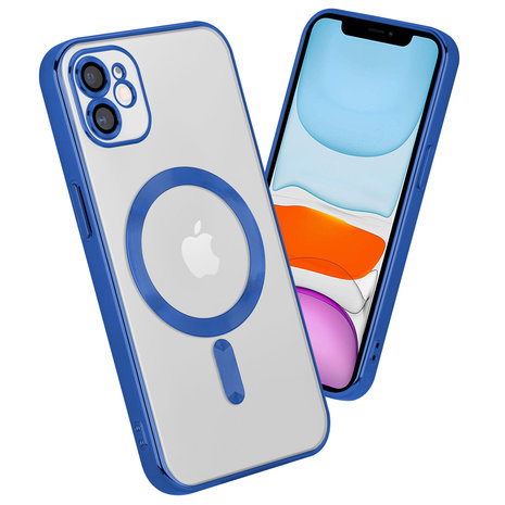 Coverzs Coverzs iPhone 11 Magsafe avec cache caméra (bleu) Coverzs Coverzs iPhone 11 Magsafe avec cache caméra (bleu)