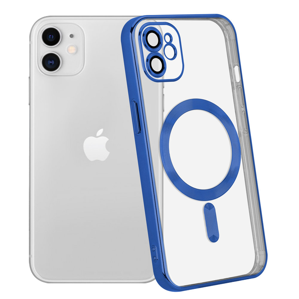 Coverzs Coverzs iPhone 11 Magsafe avec cache caméra (bleu) Coverzs Coverzs iPhone 11 Magsafe avec cache caméra (bleu)