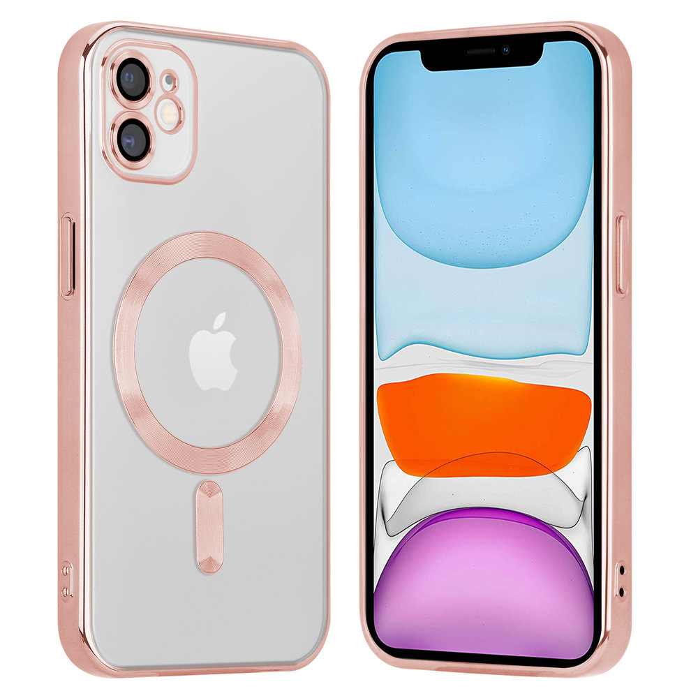 Coverzs Coverzs iPhone 11 Magsafe avec cache caméra (rose) Coverzs Coverzs iPhone 11 Magsafe avec cache caméra (rose)