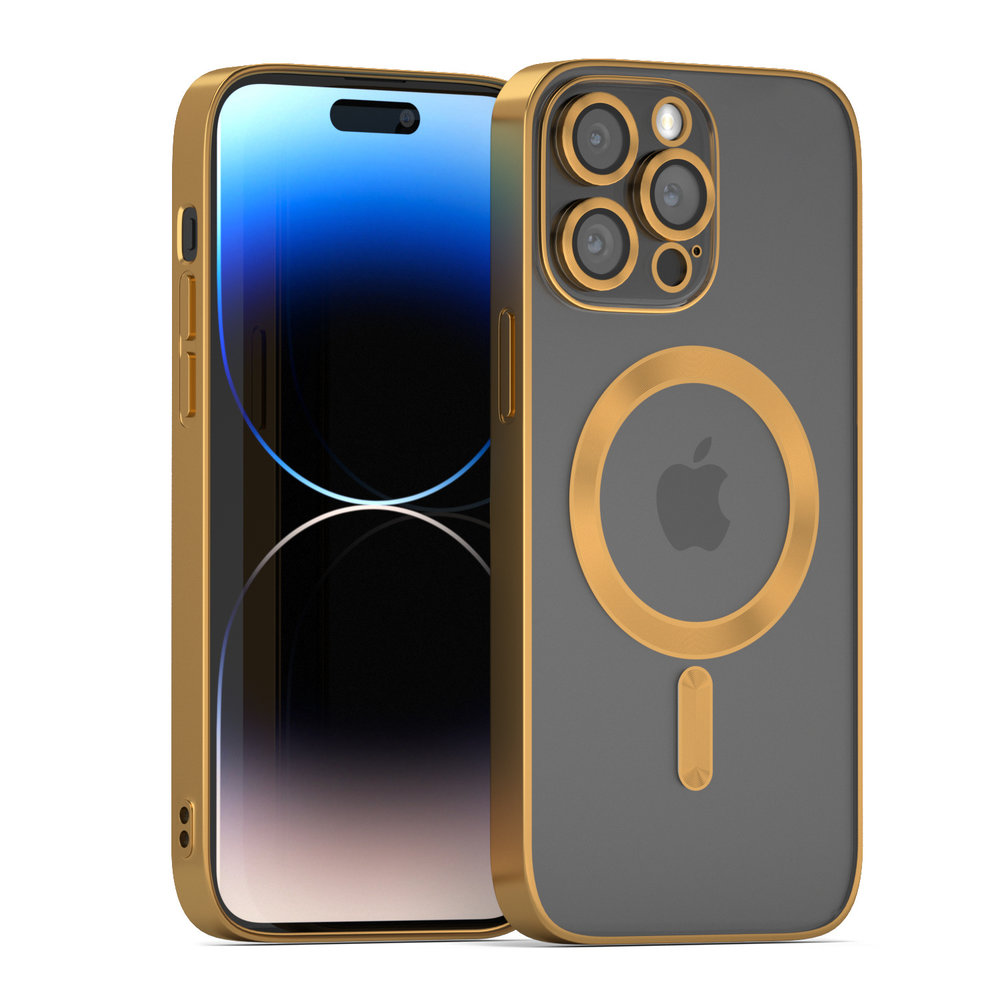 Coverzs Coverzs Coque MagSafe avec cache de caméra iPhone 11 Pro (or) Coverzs Coverzs Coque MagSafe avec cache de caméra iPhone 11 Pro (or)