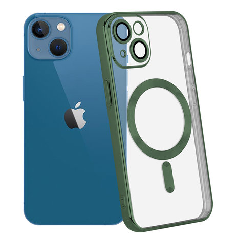 Coque MagSafe avec cache de caméra iPhone 11 Pro (vert) 