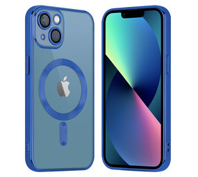 Coverzs Coque MagSafe avec cache de caméra iPhone 13 (bleu) Coverzs Coque MagSafe avec cache de caméra iPhone 13 (bleu)