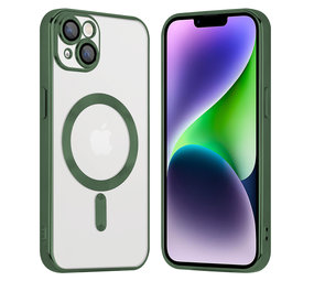 Coverzs Coque MagSafe avec cache de caméra iPhone 14 Plus (vert foncé) Coverzs Coque MagSafe avec cache de caméra iPhone 14 Plus (vert foncé)