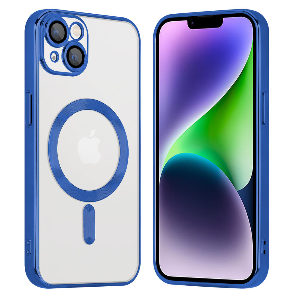 Coverzs Coverzs Coque MagSafe avec cache de caméra iPhone 14 Plus (bleu) Coverzs Coverzs Coque MagSafe avec cache de caméra iPhone 14 Plus (bleu)