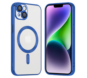 Coverzs Coque MagSafe avec cache de caméra iPhone 14 Plus (bleu) Coverzs Coque MagSafe avec cache de caméra iPhone 14 Plus (bleu)