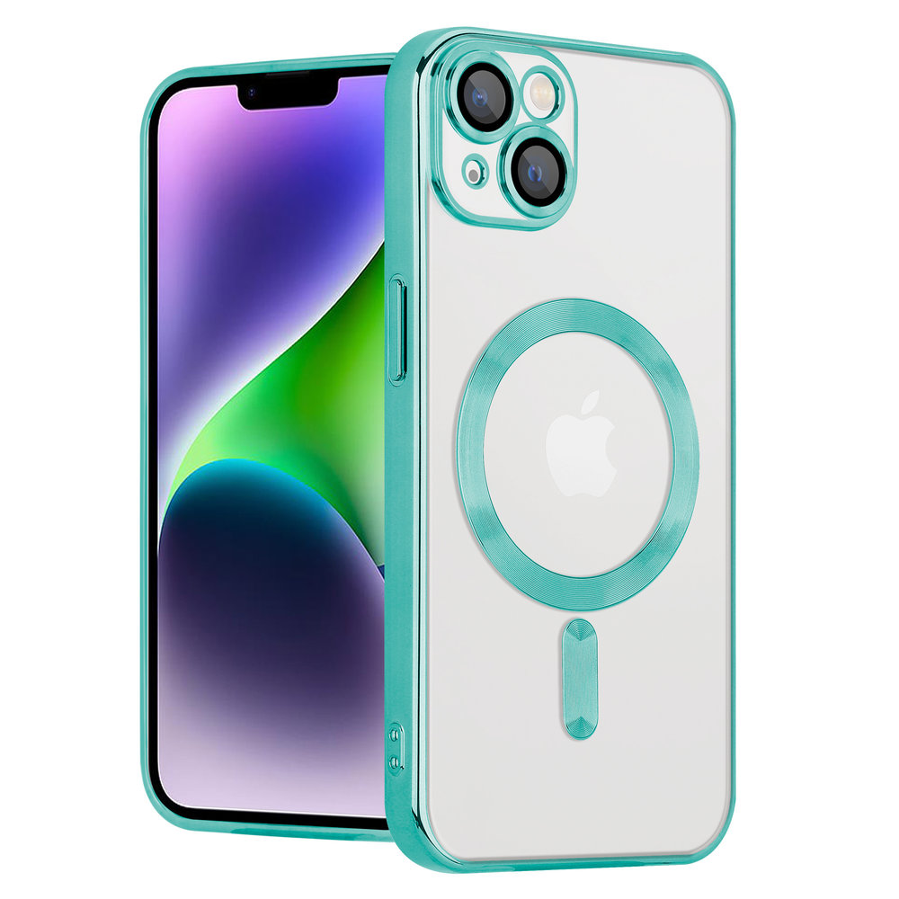 Coverzs Coverzs Coque MagSafe avec cache de caméra iPhone 14 Plus (vert) Coverzs Coverzs Coque MagSafe avec cache de caméra iPhone 14 Plus (vert)