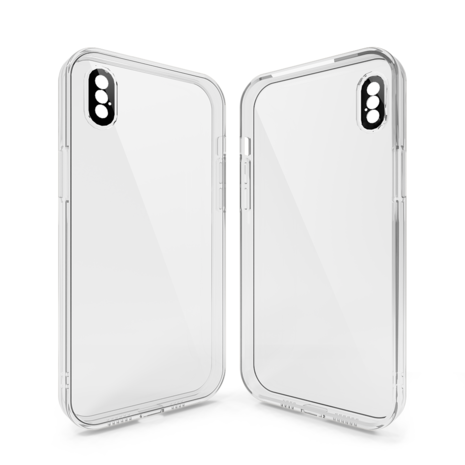 Coverzs Coverzs Coque clair doux avec cache de caméra iPhone X/Xs (transparent) Coverzs Coverzs Coque clair doux avec cache de caméra iPhone X/Xs (transparent)
