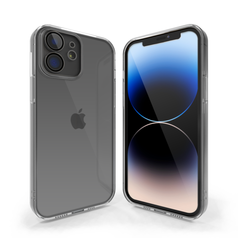 Coverzs Coverzs Coque clair doux avec cache de caméra iPhone 12 (transparent) Coverzs Coverzs Coque clair doux avec cache de caméra iPhone 12 (transparent)