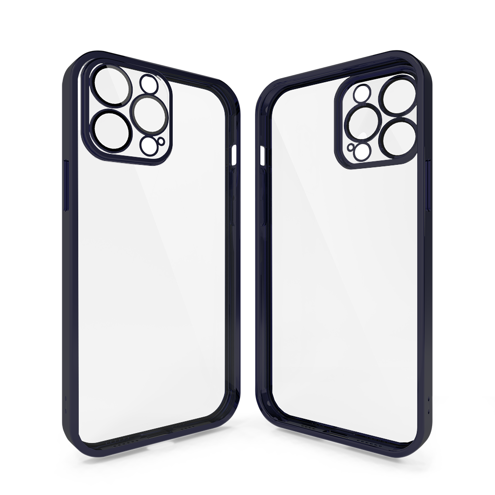 Coverzs Coverzs Coque clair doux avec cache de caméra iPhone 13 Pro Max (noir) Coverzs Coverzs Coque clair doux avec cache de caméra iPhone 13 Pro Max (noir)