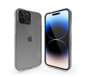 Coverzs Coque clair doux avec cache de caméra iPhone 14 Pro (transparent) Coverzs Coque clair doux avec cache de caméra iPhone 14 Pro (transparent)