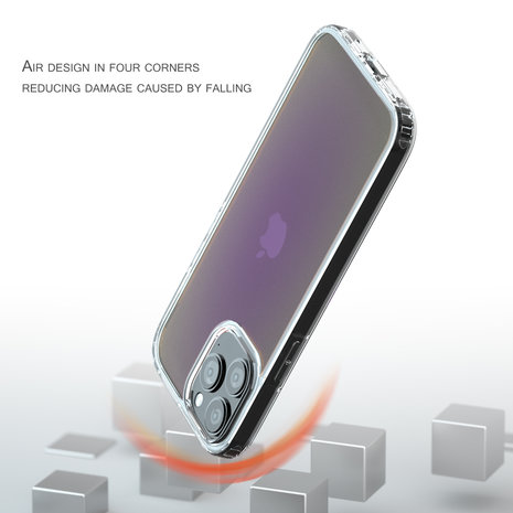 Coverzs Coverzs Coque transparent et dégradé de colours iPhone 13 Pro (bleu) Coverzs Coverzs Coque transparent et dégradé de colours iPhone 13 Pro (bleu)