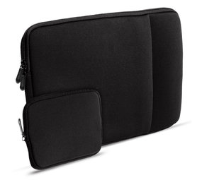 Coverzs Housse pour l'ordinateur portable 14 pouces + pochette supplémentaire Coverzs Housse pour l'ordinateur portable 14 pouces + pochette supplémentaire