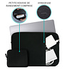 Coverzs Coverzs Housse pour l'ordinateur portable 15.6 pouces + pochette supplémentaire Coverzs Coverzs Housse pour l'ordinateur portable 15.6 pouces + pochette supplémentaire