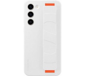 Samsung Coque en silicone de poignée original Samsung Galaxy S23 Plus (blanc)