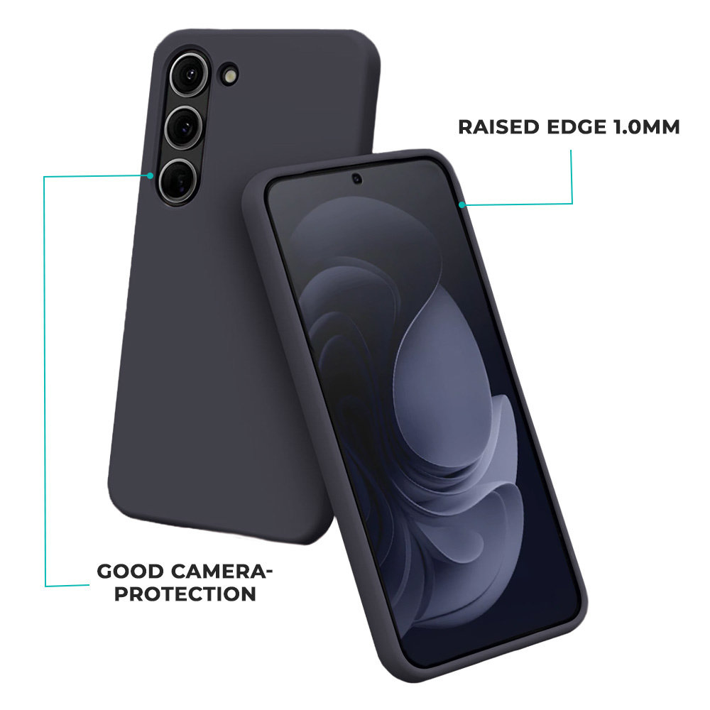 Ceezs Ceezs Coque Samsung Galaxy S23 silicone (bleu foncé)