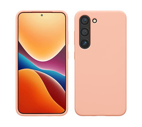 Ceezs Coque Samsung Galaxy S23 Plus silicone (rose)