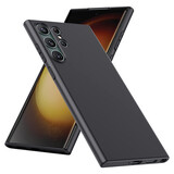 Ceezs Coque Samsung Galaxy S23 Ultra silicone (noir)