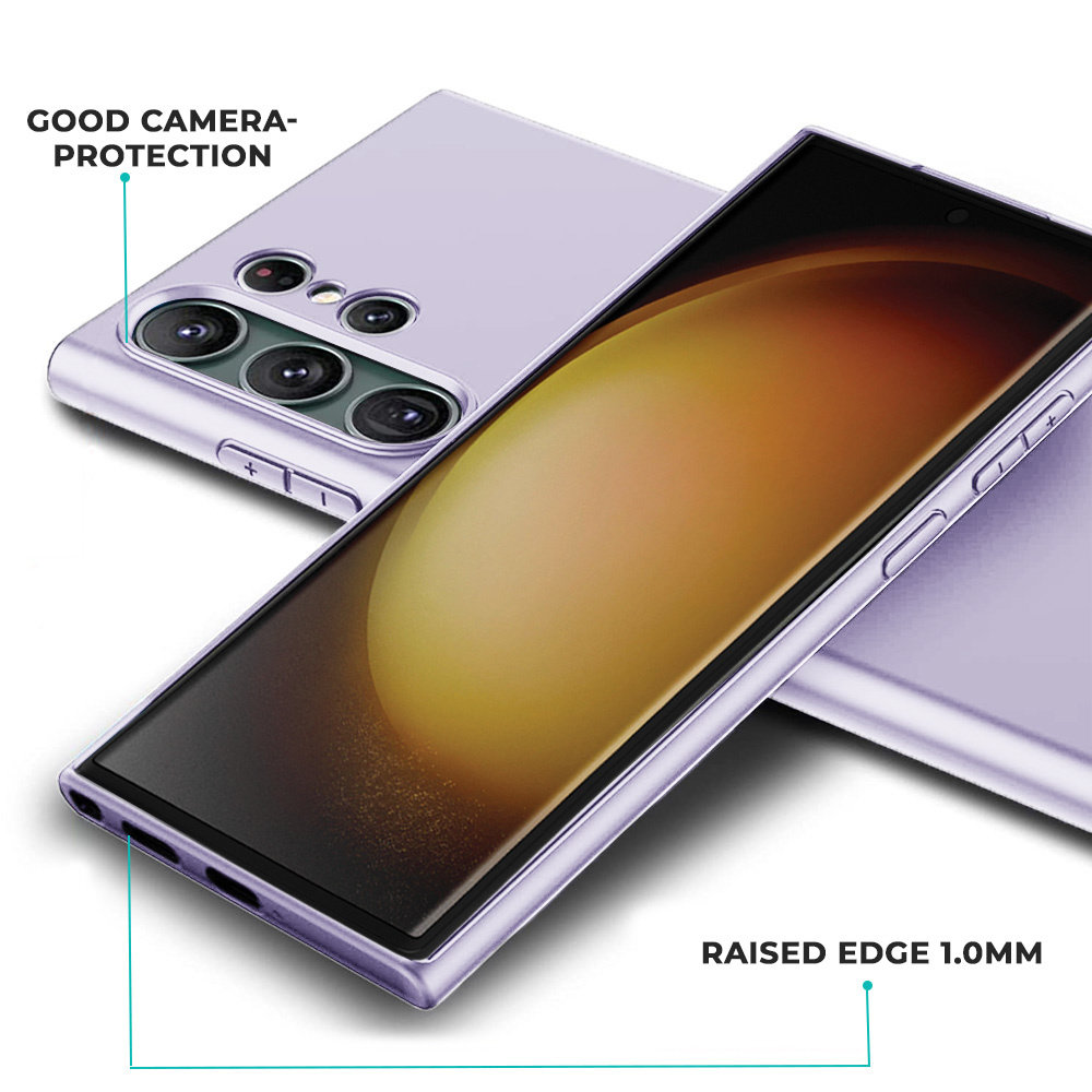 Ceezs Ceezs Coque Samsung Galaxy S23 Ultra silicone (violet)