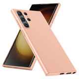 Ceezs Coque Samsung Galaxy S23 Ultra silicone (rose)