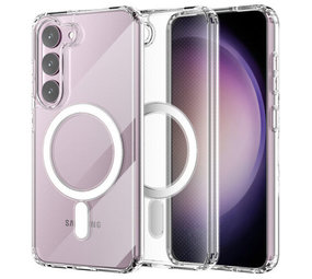 Coverzs Coque antichoc MagSafe Samsung Galaxy S23 (transparent)