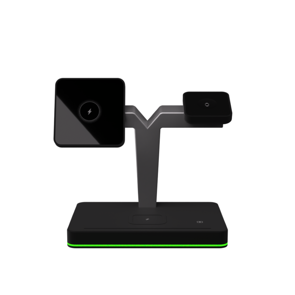 Coverzs Station d'accueil magnétique 3-en-1 pour produits Apple