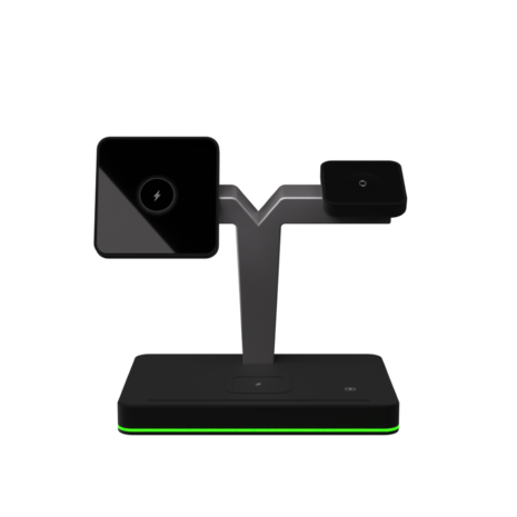 Coverzs Station d'accueil magnétique 3-en-1 pour produits Apple