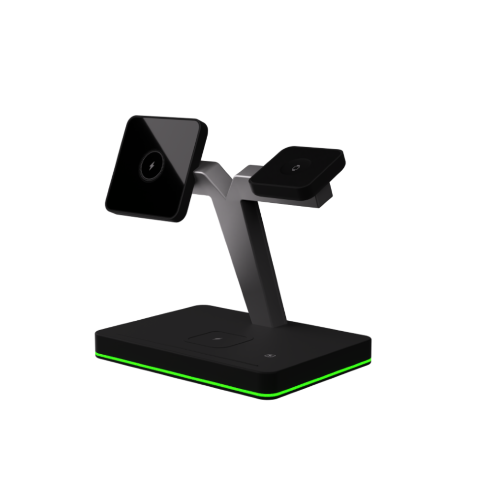Coverzs Station d'accueil magnétique 3-en-1 pour produits Apple