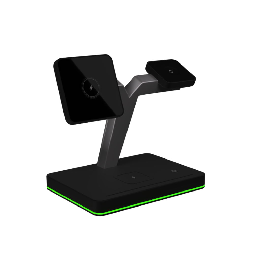 Coverzs Station d'accueil magnétique 3-en-1 pour produits Apple