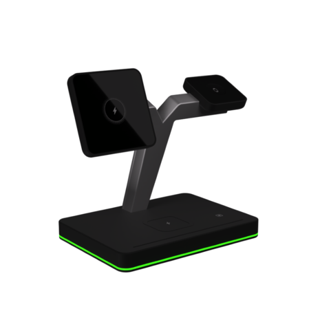 Coverzs Station d'accueil magnétique 3-en-1 pour produits Apple