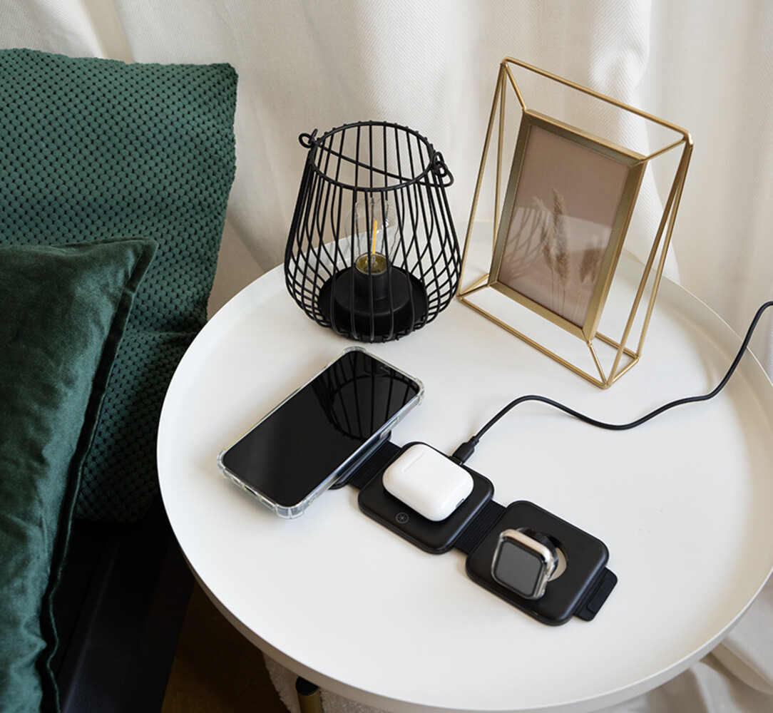 Coverzs Chargeur de voyage 3 en 1 pour les produits Apple Coverzs Chargeur de voyage 3 en 1 pour les produits Apple