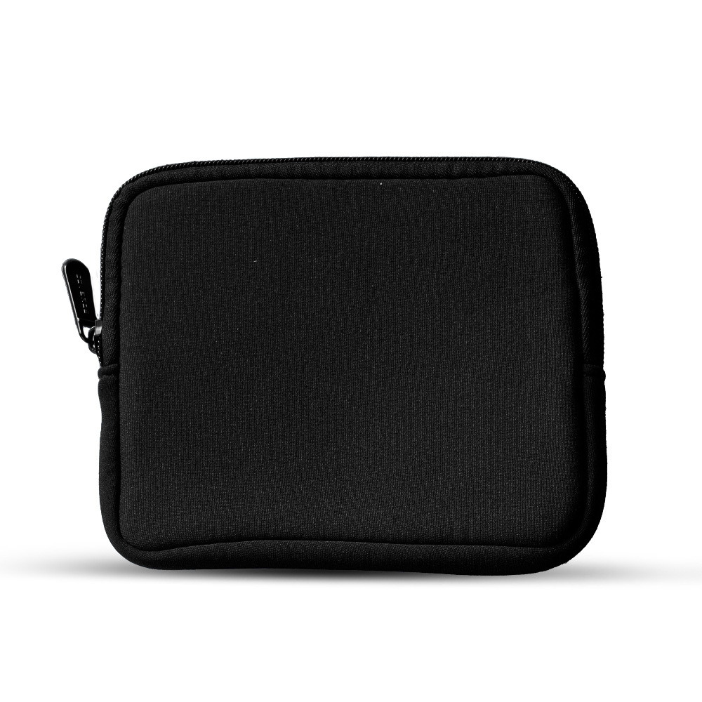 Pochette Adhésive 2 Poches Pour Ordinateur Portable - Pour Disque SSD, Souris, Câbles, Adhésif 3M, Noir - 6
