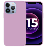 iPhone 15 Pro Max coque silicone (violet)