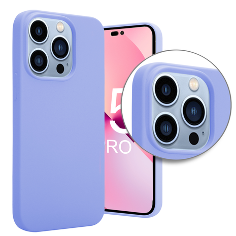 ShieldCase iPhone 15 Pro coque en silicone (violet)