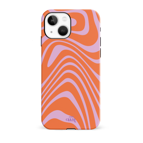 xoxo Wildhearts xoxo Wildhearts Boogie Wonderland Orange - Coque iPhone 15 Plus xoxo Wildhearts xoxo Wildhearts Boogie Wonderland Orange - Coque iPhone 15 Plus