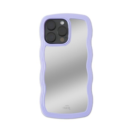 xoxo Wildhearts xoxo Wildhearts Wavy mirror case Lilac - Coque iPhone 12 Pro xoxo Wildhearts xoxo Wildhearts Wavy mirror case Lilac - Coque iPhone 12 Pro